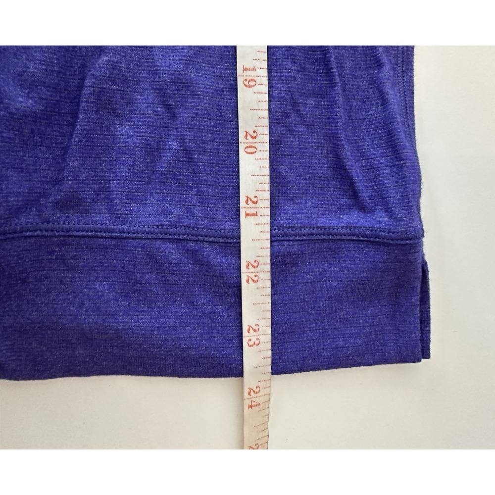 Lululemon Top Women Size 8 Purple Weightless Crew Long Sleeve Shirt Athleisure - Picture 5 of 7